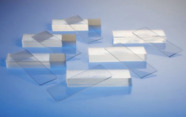 Objektglas slipade kanter Epredia, 90° klippta hörn cellofanfp - Epredia