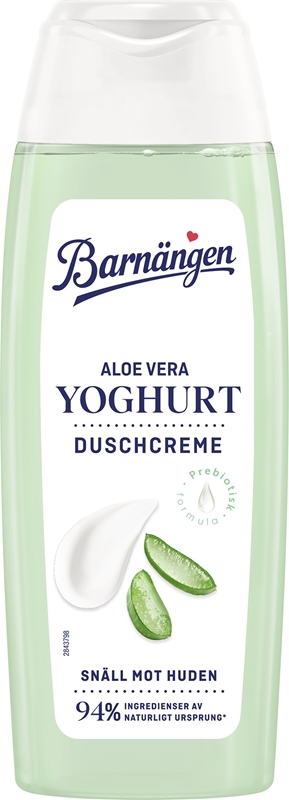 Duschkräm Barnängen, 250ml parf Yoghurt Aloe Vera