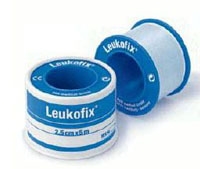 Häfta plast perforerad Leukofix, 1,25cmx9,2m - Leukofix