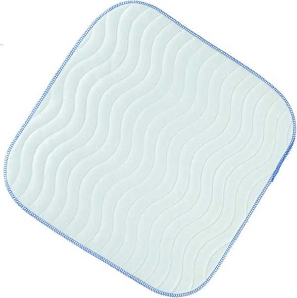 Sittskydd flergångs Chamonix, 45x45cm turkos polyester - Heinex