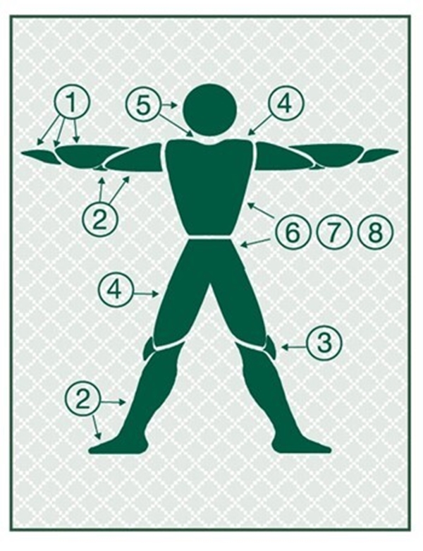 Tubnät Bastos Viegas, Nr6 5,5cmx25m - Bastos - 2