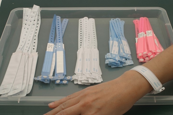 Identitetsband till vuxen, 24,5cm Vit - Bastos