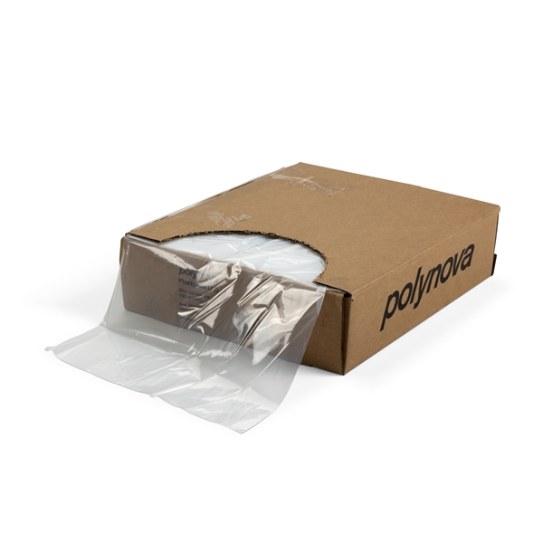 Plastpåse LLD transparent, 5L 300x500mm 22my - 1