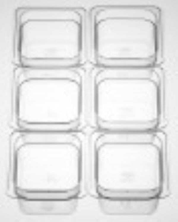 Kantin klar pla 1/6x65, Cambro - Cambro