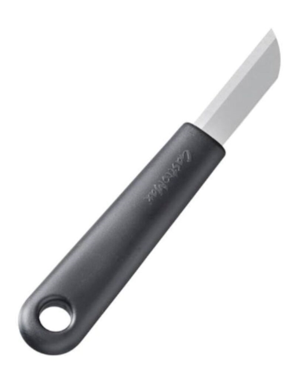 Skalkniv plast Gastromax, 5cm svart - Gastromax