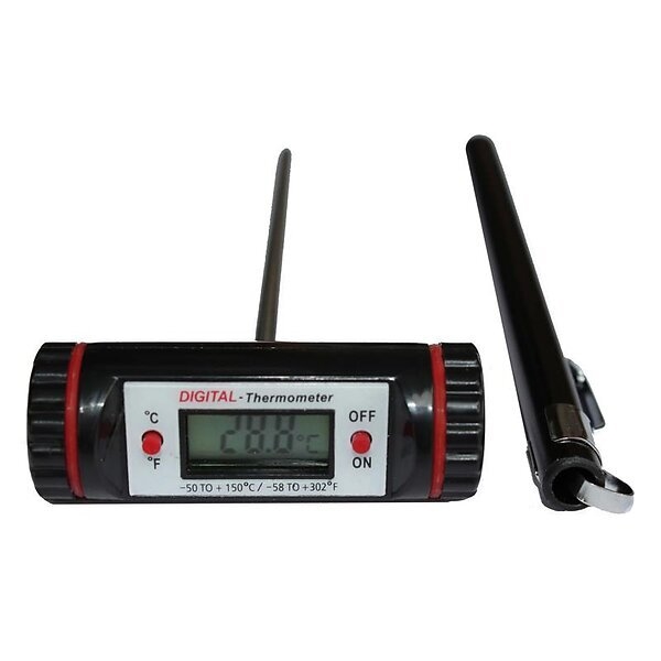 Penntermometer rak,  -50 till +150°C L - Viking