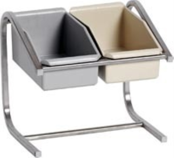 Besticklåda plast, 16x29x13cm beige - Nordien