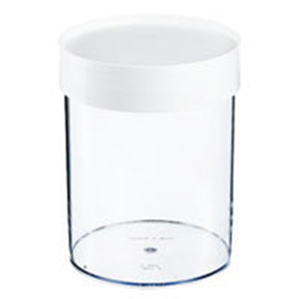 Förvaringsburk plast, 2L rund m lock Daloplast - Daloplast