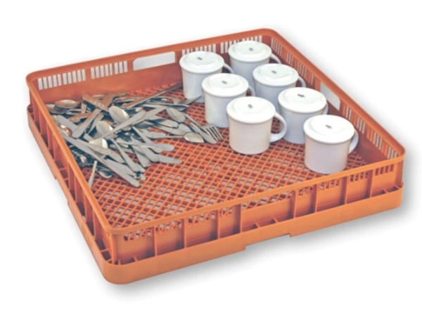 Diskkorg bestick brun, Wexiö