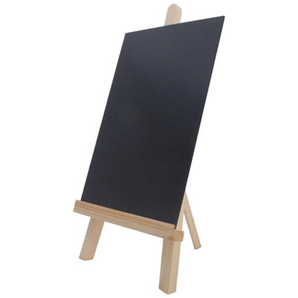 Bordsgriffel trä m staffli, A5 klarlack - Promotion