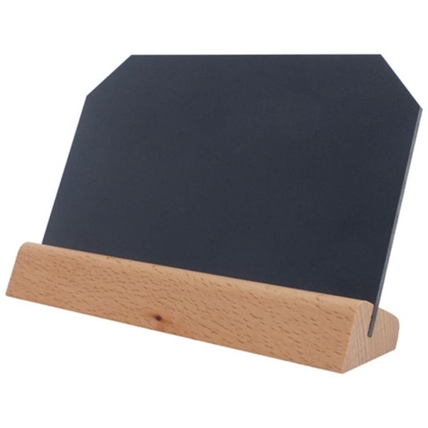 Bordsskylt griffel/trä, Björk I - Promotion