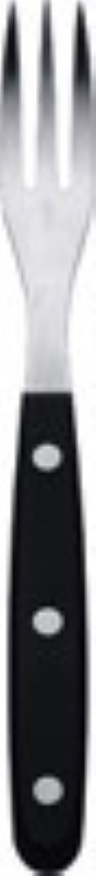 Stekgaffel svart skaft, 19,5cm - Amefa