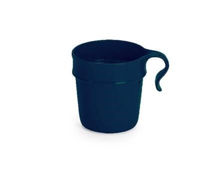 Mugg plast, 30cl blå - Nordiska