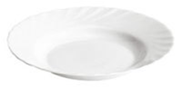 Trianon tallrik djup, Ø22,5cm A - Arcoroc