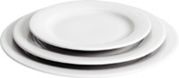 Dialog tallrik flat, Ø16cm Bauscher - Bauscher