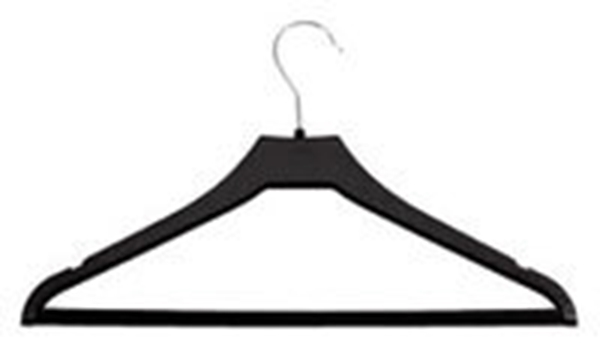 Klädgalge plast med slå - Nordic