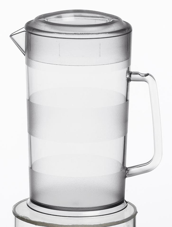 Tillbringare med lock Cambro, 1,9L poly. - Patina