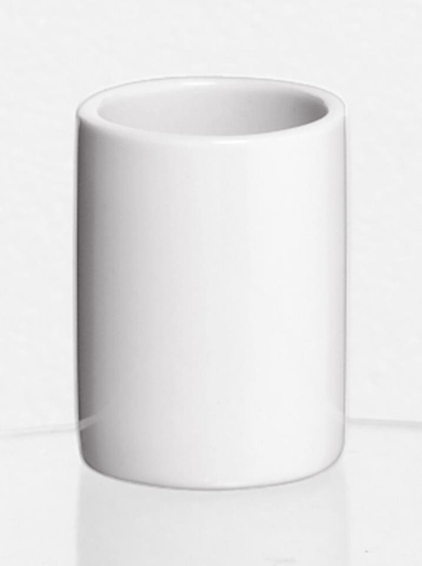 Tandpetarmugg Figgio, vit porslin  - Figgjo