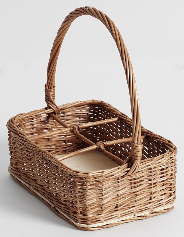 Kryddkorg 6-fack, 14x22cm K - Korgboet