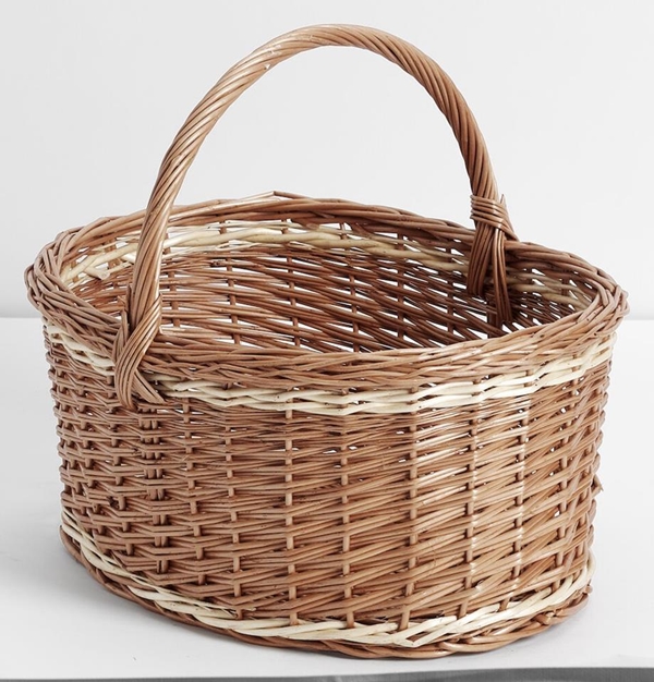 Torgkorg med handtag, K - Korgboet