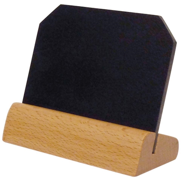 Bordsskylt, griffel/björk - Promotion