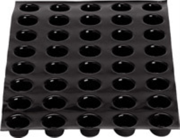 Flexipan rund, rund 5cm 40st - Bakers