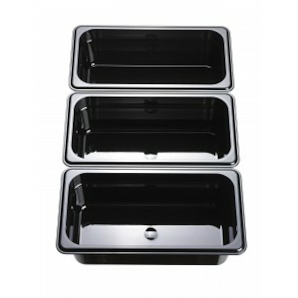 Kantin, svart 3,6L 1/3x100mm - Cambro