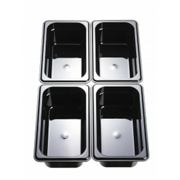 Kantin, svart 2,5L 1/4x100mm - Cambro