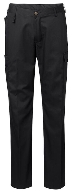 Byxa Herr , strl 60 svart  65/35 poly/bom - Segers