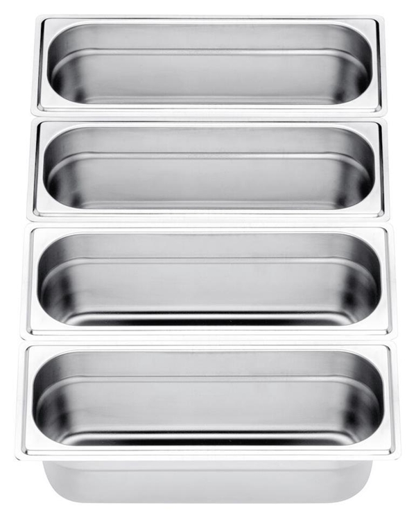 Kantin, 2/8 utan handtag 1,5L 65mm - Idesta