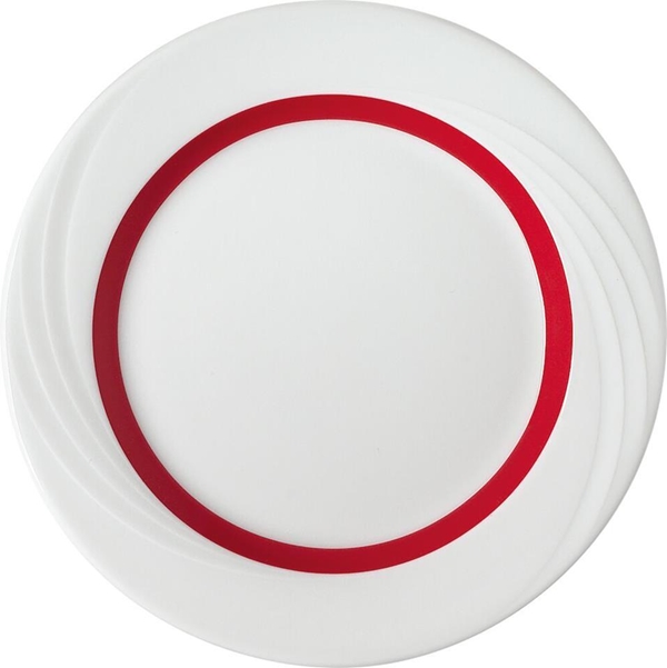 Donna S röd tallrik flat 20cm, Schönwald