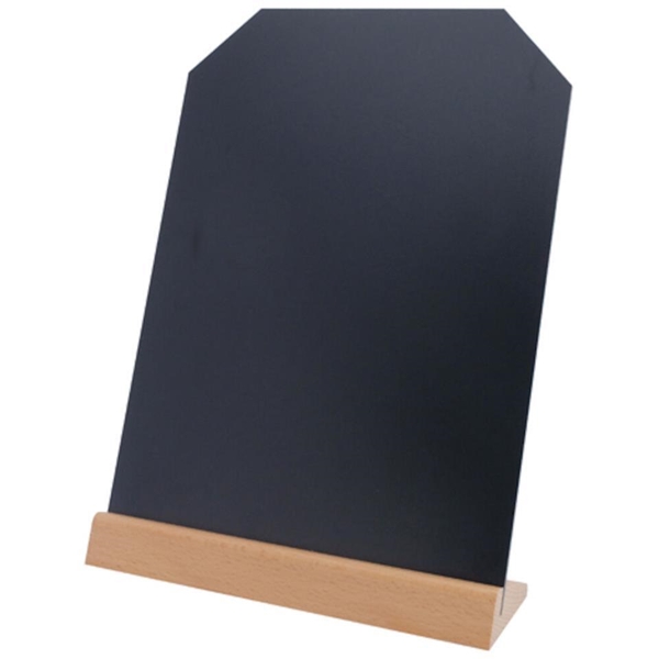 Bordsgriffel trä, A4 klarlack stående - Promotion