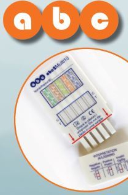 Drogtest abc2Multi4-55, AMP BZD OPI THC