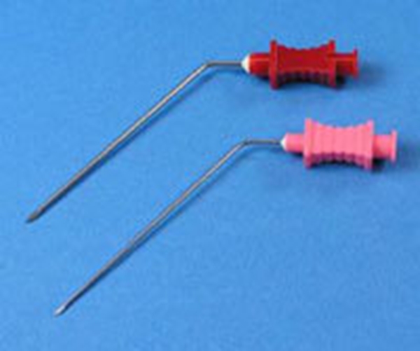 Skalpell Myringotomi, 1,3x70mm röd