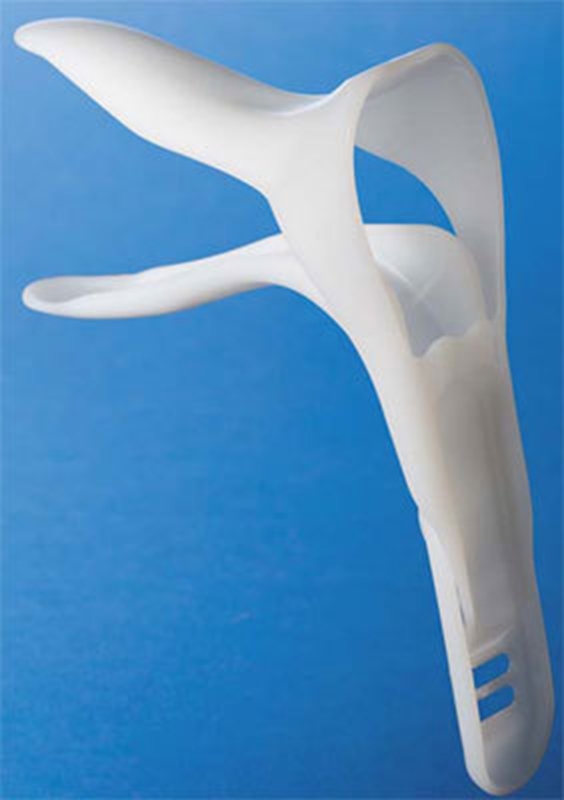 Vaginalspekulum självhållande, Perispec engångs