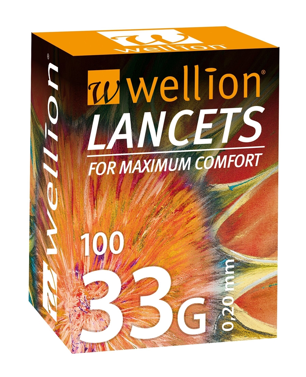 Lansett Wellion - 33G (0,20mm) gul 100-p - 100 st