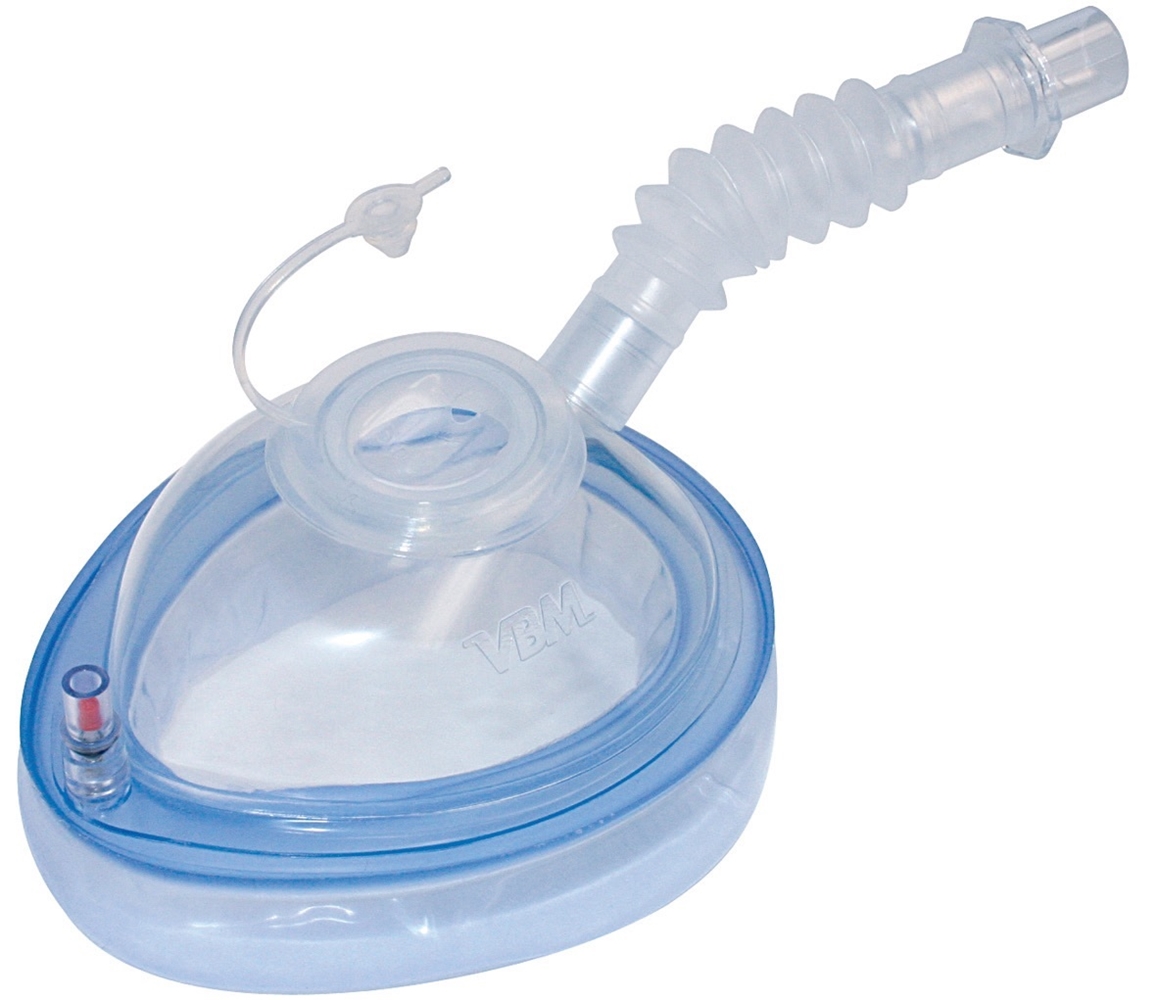 Narkosmask för endoskopi - stl1 hål ID 2.0mm - 6 st