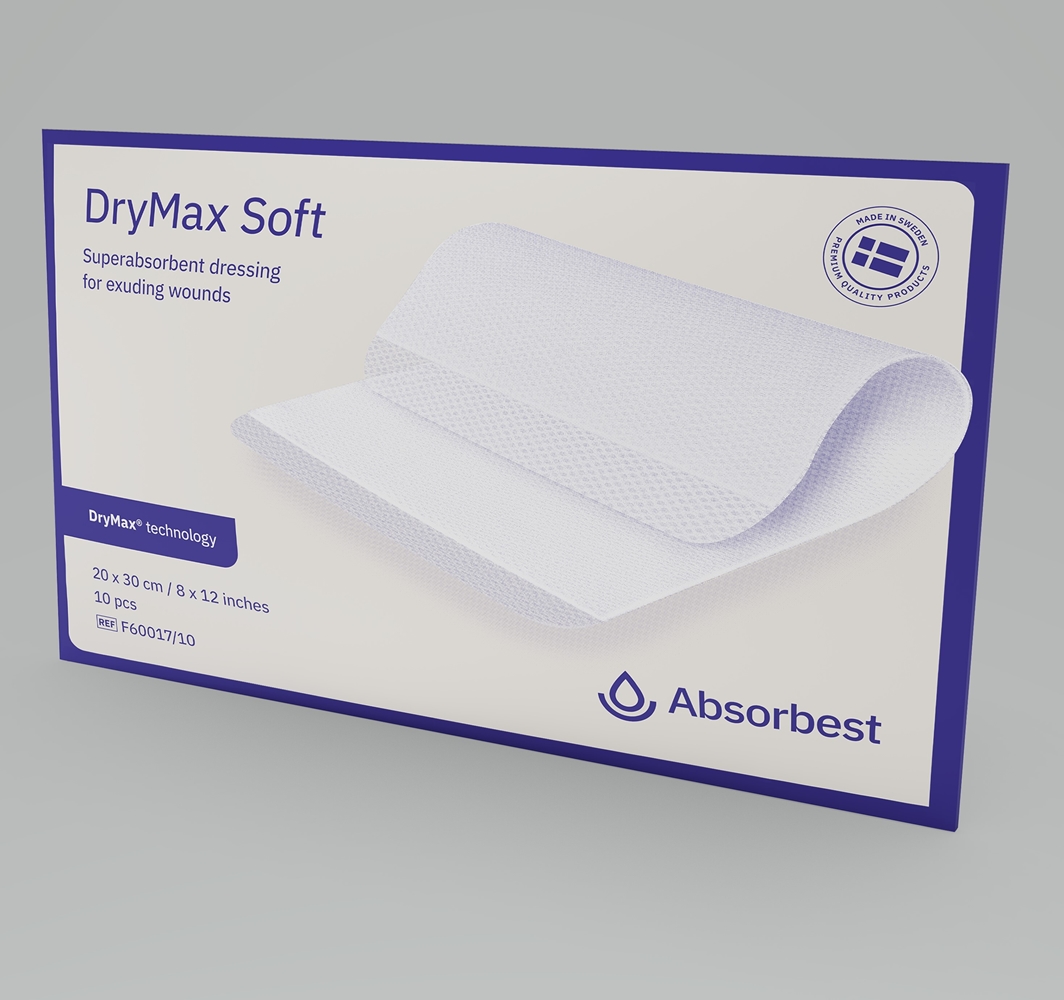 Superabsorberande förband DryMax Soft - 20x30cm - 10 st