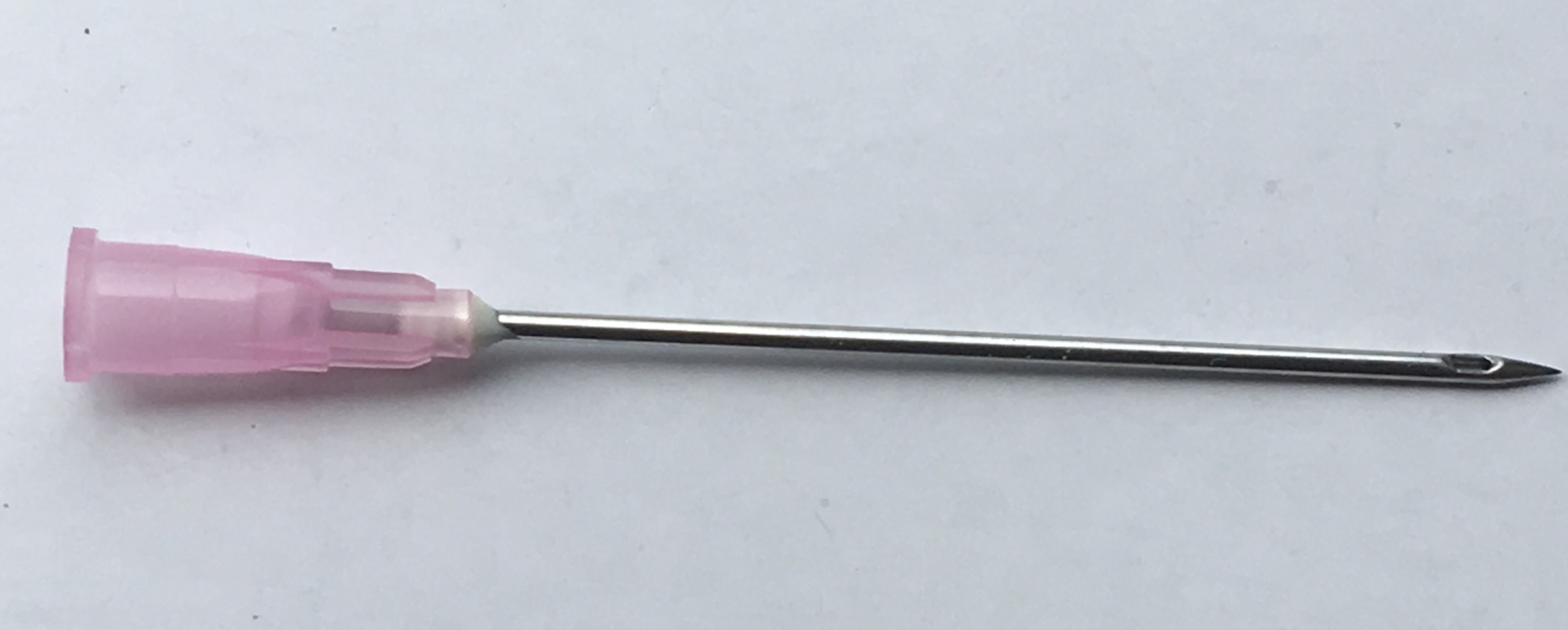 Uppdragningskanyl pencil point KD-FINE  - 1,2x50mm 18G rosa m sidohål - 100 st
