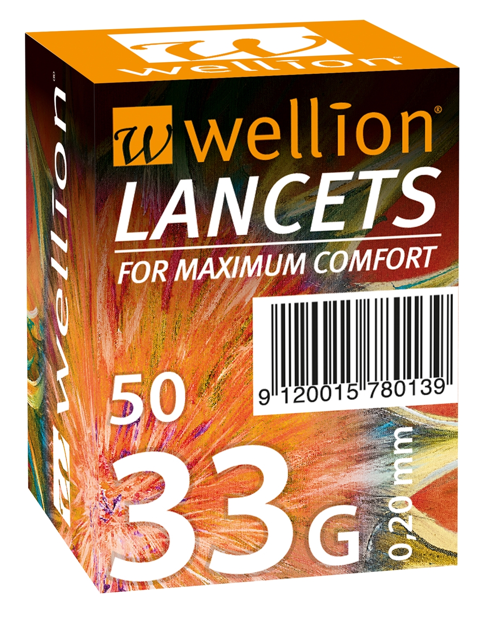 Lansett Wellion - 33G (0,20mm) gul 50-p - 50 st