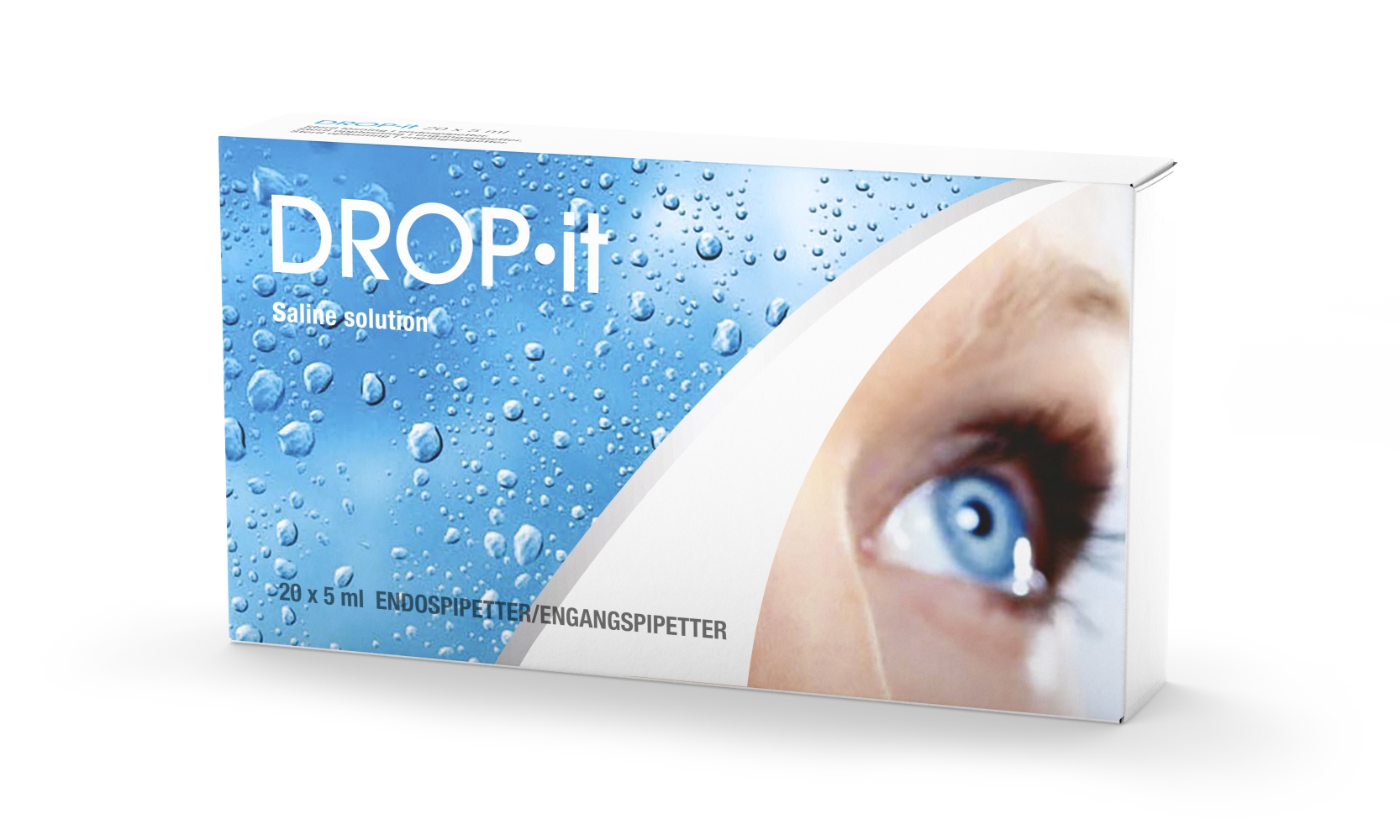 Ögondroppar DROP-IT Eyedrops - pippetter 20x5mL - 20 st