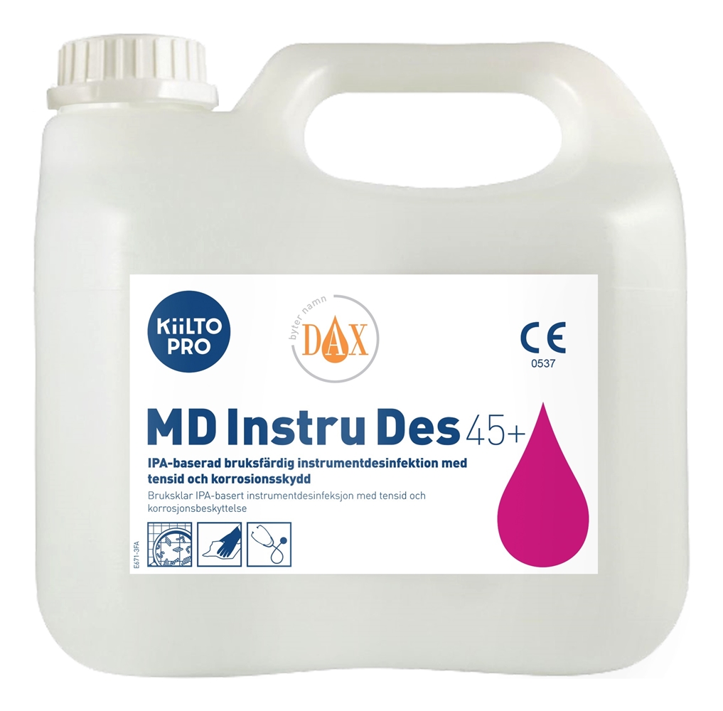 Ytdesinfektion Pro MD Instru Des IPA 45+ - 3000ml m korrosionsinhibitor - 3 st