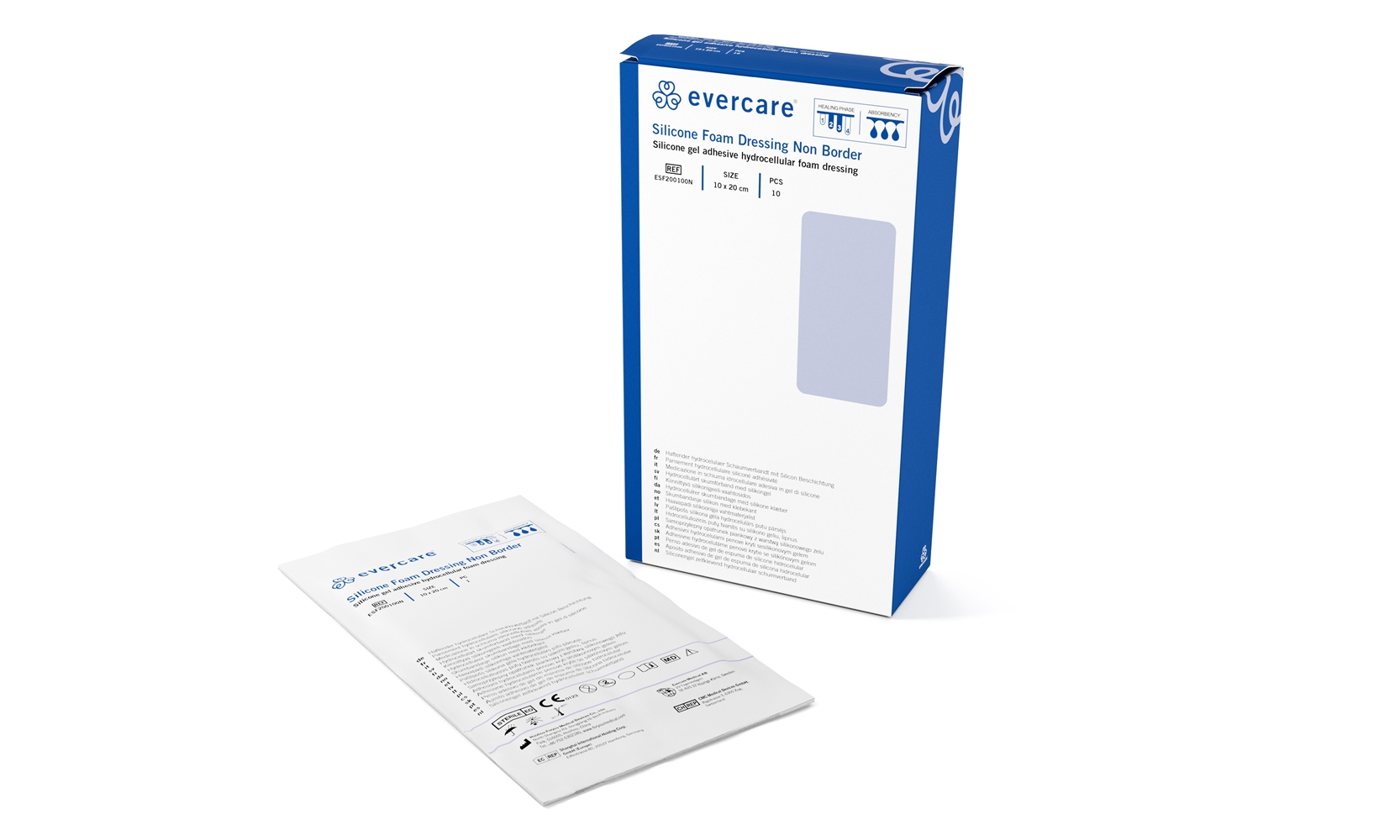 Skumförband silikon Evercare Foam