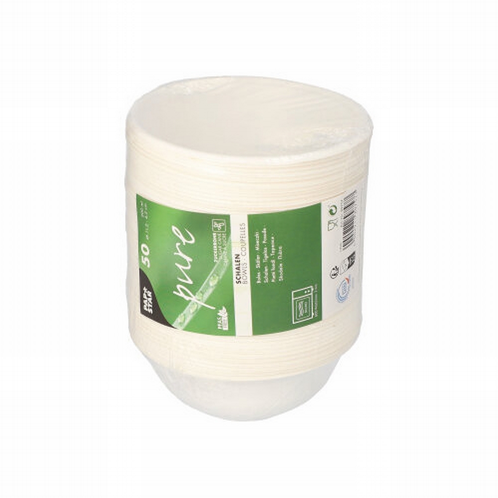 Salladsskål bagasse pure