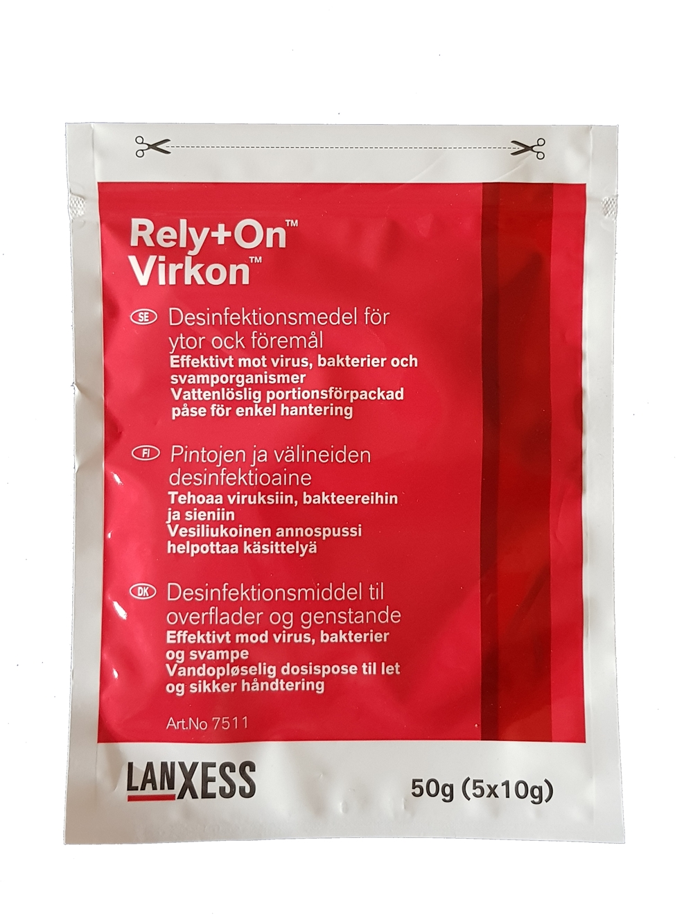 Ytdesinfektion Virkon - 10g - 5 st/förp.