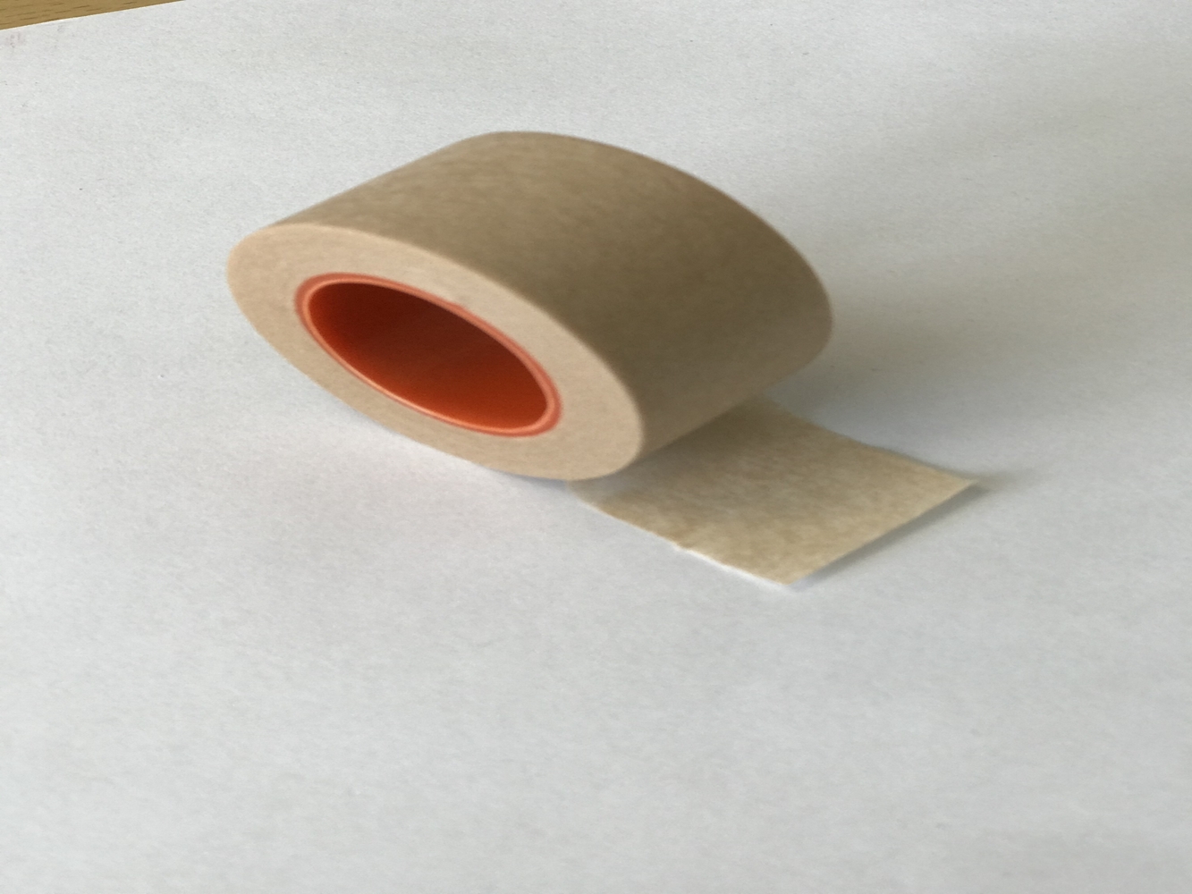 Häfta papper Scanpor beige - 2,5cmx10m  - 12 st/förp.