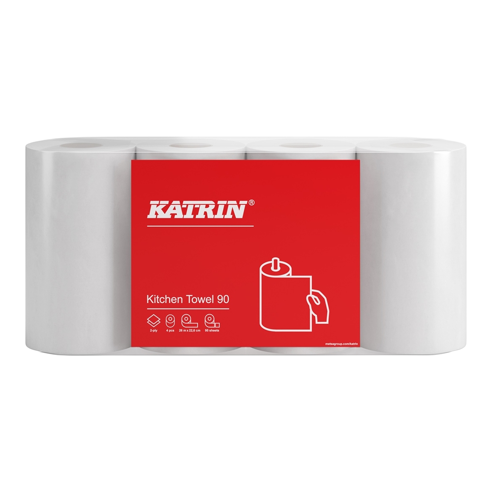 Hushållspapper 2-L - Katrin Basic 26,6m 0,258 - 32 st