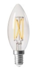 LED lampa kronform