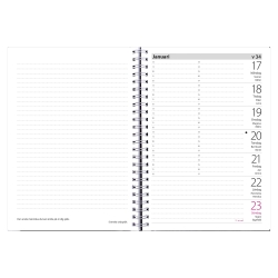 Liten Vecko-/noteskalender2022