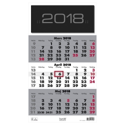 Väggkalender Triplaner 2022
